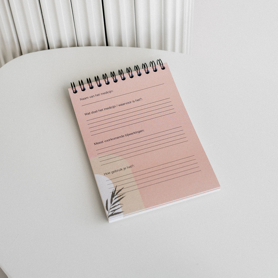 Medication notebook 
