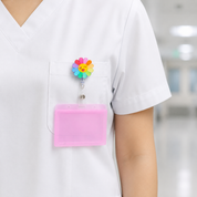 Flower badge and holder