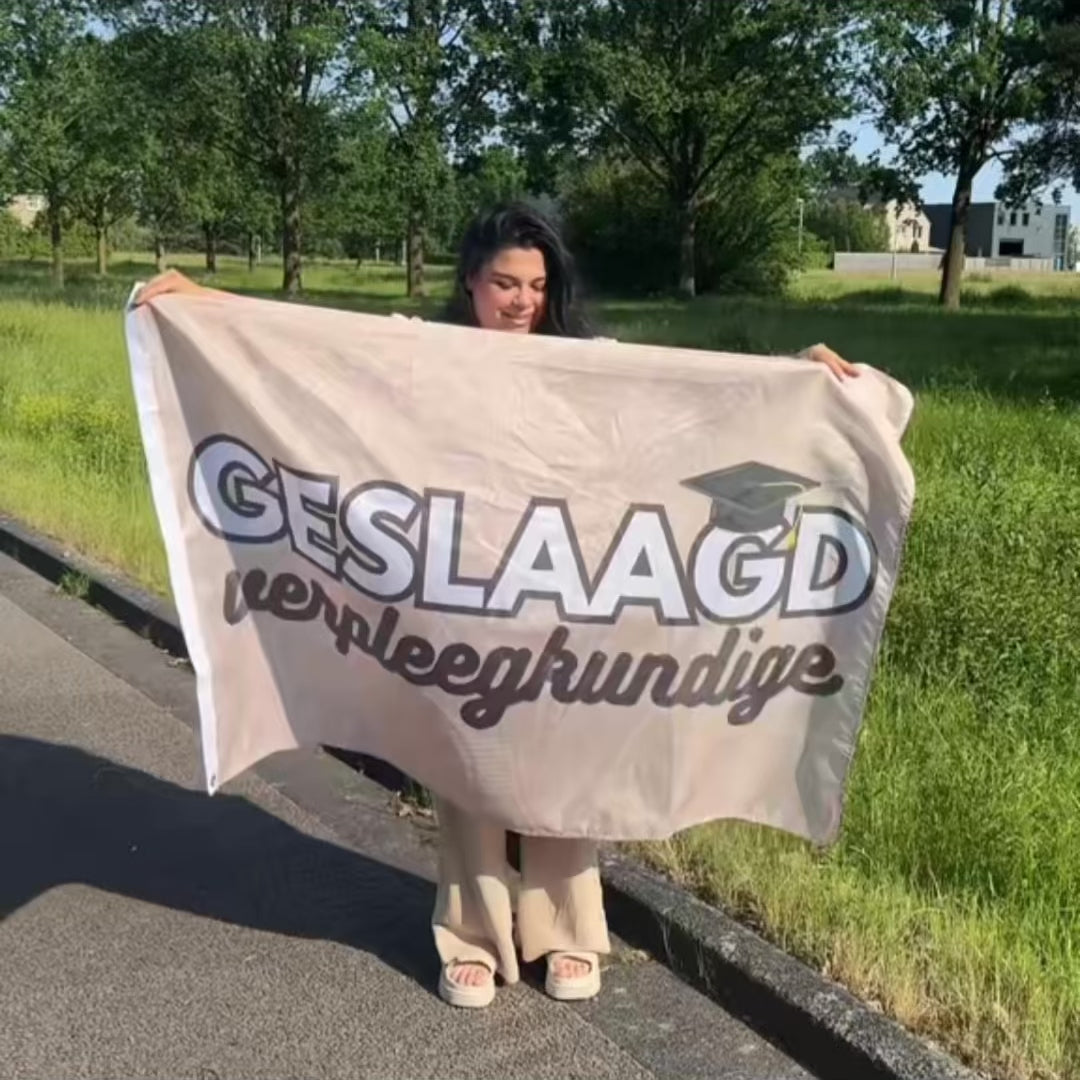 Graduation flag